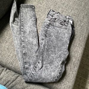 Mudd - Washed Gray Skinny Jeans- Size 0
